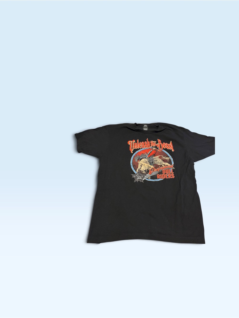 RBR Men’s XL cotton Crew neck Bull Rider Tee